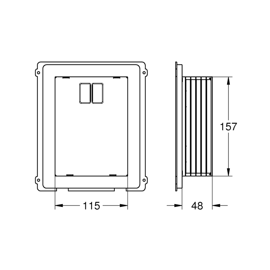 GROHE 40949000 - Câmara de Inspeção RAPID