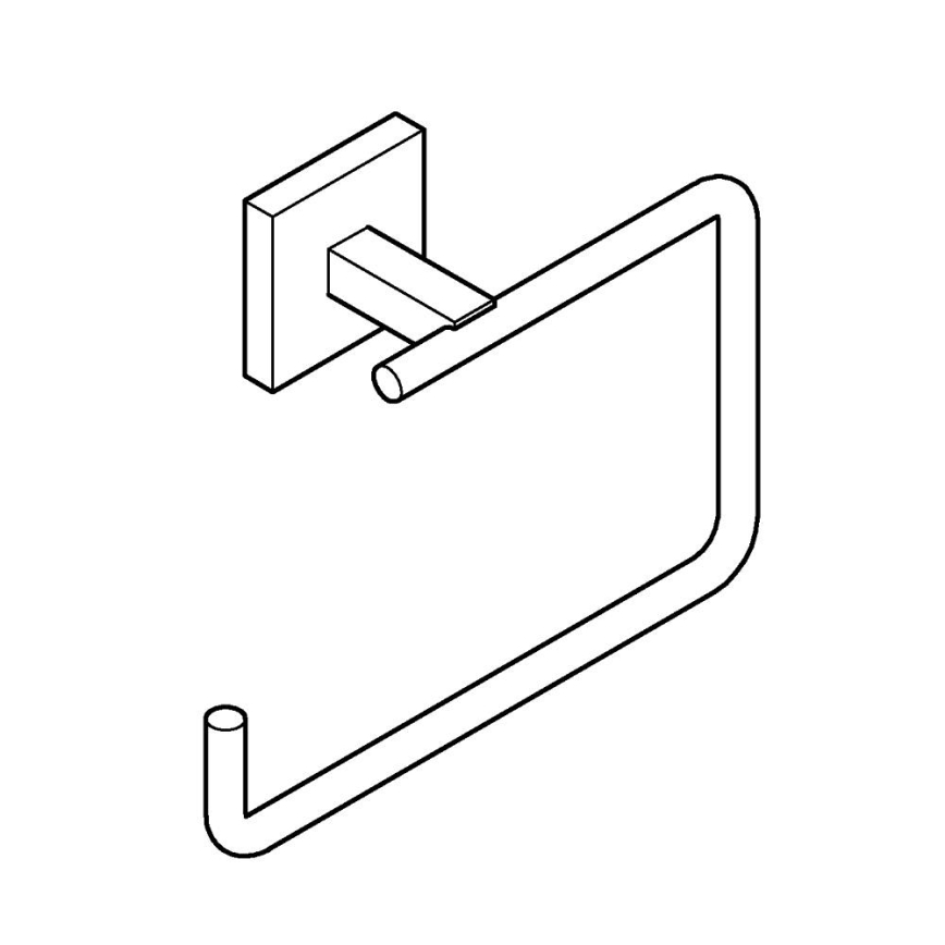 GROHE 40975000 - Suporte para toalhas START CUBE cromo brilhante