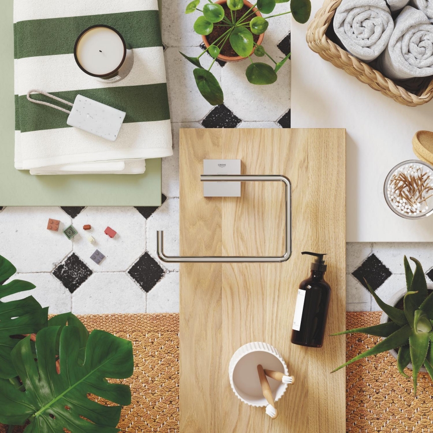 GROHE 40975000 - Suporte para toalhas START CUBE cromo brilhante