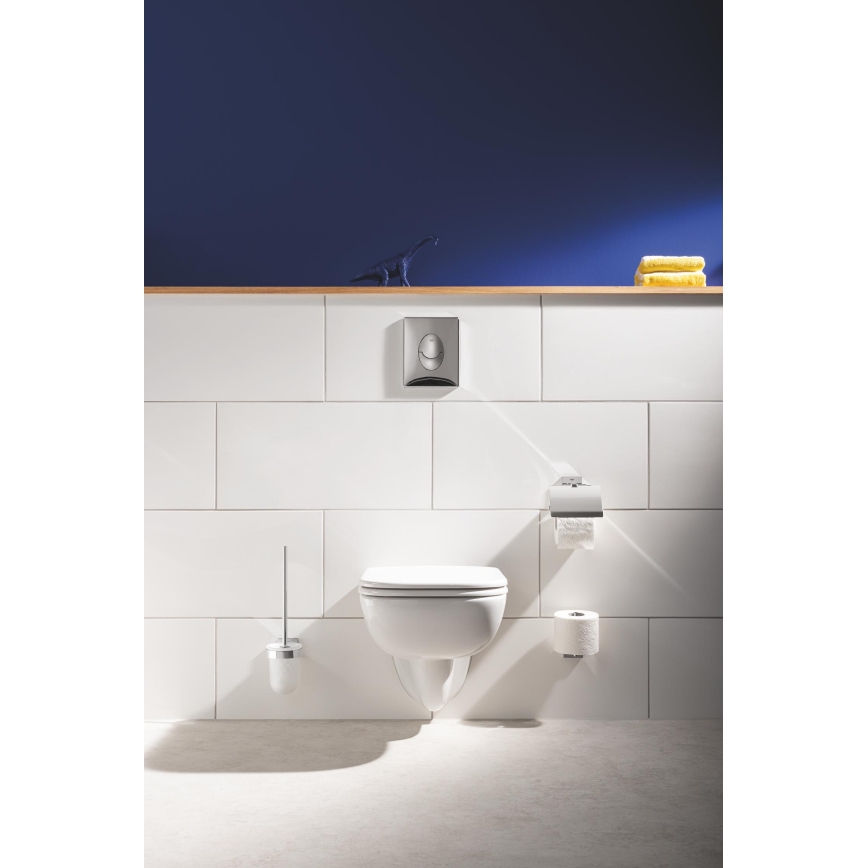 GROHE 40977000 - Conjunto de limpeza para sanita START CUBE cromado brilhante