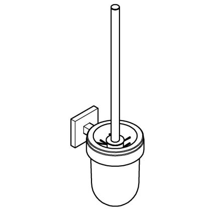 GROHE 40977DC0 - Kit de limpeza para sanita START CUBE em aço inoxidável