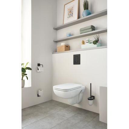 GROHE 409782430 - Suporte para papel higiénico START CUBE preto