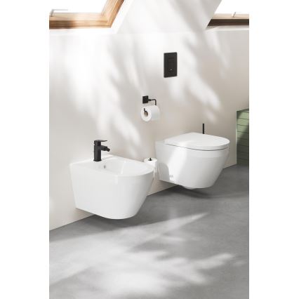 GROHE 409782430 - Suporte para papel higiénico START CUBE preto