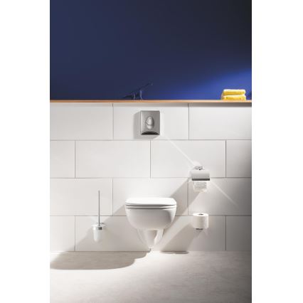 GROHE 40979000 - Suporte para rolo de papel higiénico de reserva START, cromado polido