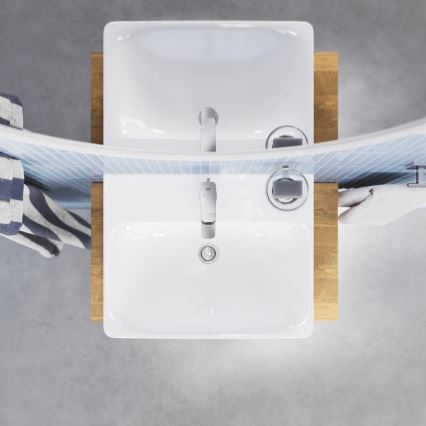 GROHE 40987000 - Suporte para toalhas START CUBE 450 mm cromado brilhante