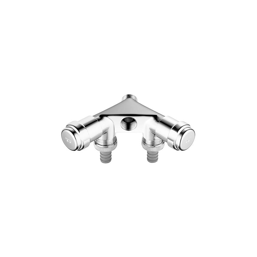 GROHE 41020000 - Válvula dupla EGGEMANN 12” cromada brilhante