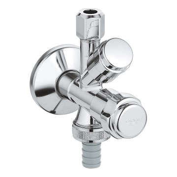 GROHE 41073000 - Válvula de ângulo Kombi WAS 12” × 38” cromada brilhante