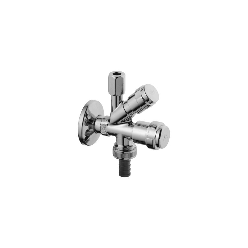 GROHE 41073000 - Válvula de ângulo Kombi WAS 12” × 38” cromada brilhante