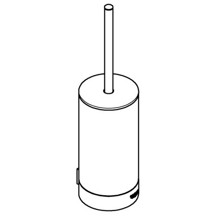 GROHE 41076000 - Conjunto de limpeza para sanita SELECTION cromado brilhante