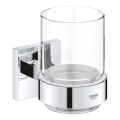GROHE 41097000 - Copo com suporte, acabamento cromado brilhante