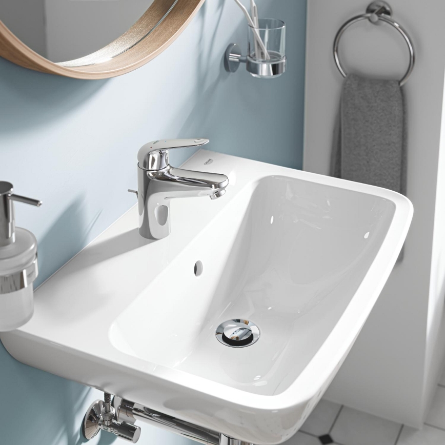 GROHE 41097000 - Copo com suporte, acabamento cromado brilhante