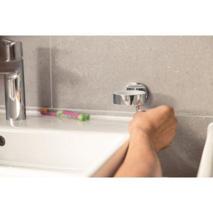 GROHE 41098000 - Doseador de sabão líquido START CUBE 160 ml cromado brilhante