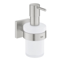 GROHE 41098DC0 - Doseador de sabão líquido START CUBE 160 ml em aço inoxidável