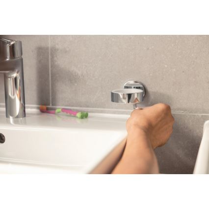 GROHE 41098DC0 - Doseador de sabão líquido START CUBE 160 ml em aço inoxidável