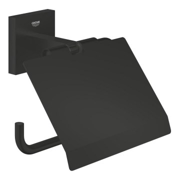 GROHE 411022430 - Suporte de papel higiénico START CUBE, preto