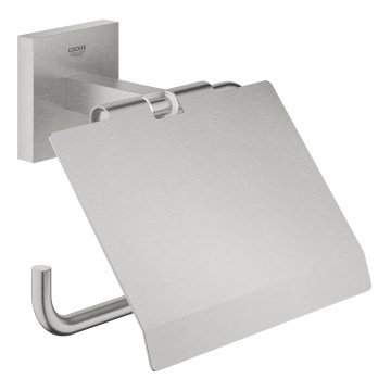 GROHE 41102DC0 - Suporte de papel higiénico 60 x 110 x 111, em aço inoxidável