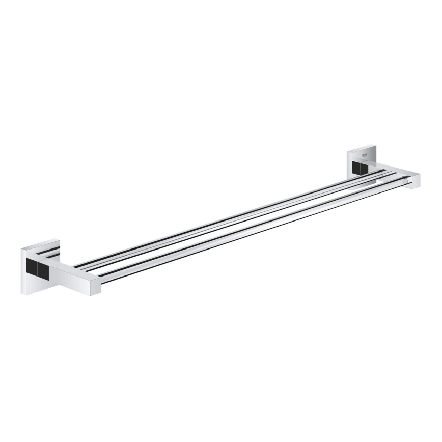 GROHE 41104000 - Suporte para toalhas de dois braços START CUBE 654 mm cromado brilhante