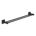 GROHE 411042430 - Suporte para toalhas de dois braços START CUBE, 654 mm, preto