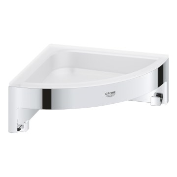 GROHE 41106000 - Prateleira de canto para duche START CUBE 16 cm, cromado brilhante