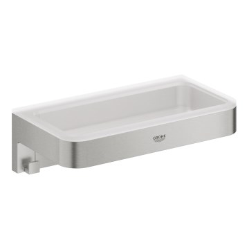 GROHE 41107DC0 - Prateleira para duche START CUBE 200 mm, aço inoxidável