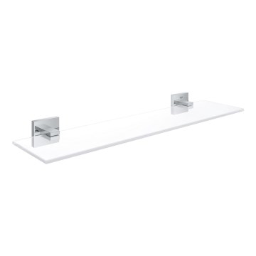 GROHE 41109000 - Prateleira em vidro START CUBE 530 mm, acabamento cromado brilhante