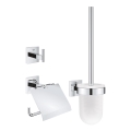 GROHE 41123000 - Conjunto 3 em 1 de acessórios para casa de banho, cromado brilhante