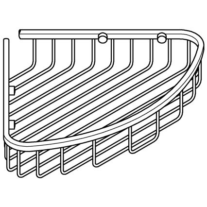 GROHE 41172000 - Prateleira de canto QUICKFIX START COSMOPOLITAN 30,3 × 5,3 cm cromada