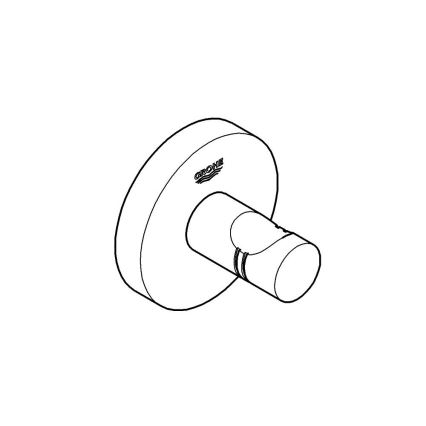 GROHE 41173000 - Gancho para roupão START cromado brilhante