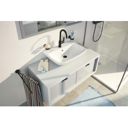 GROHE 411832430 - Porta-toalhas START 439 mm preto