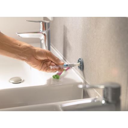 GROHE 41185000 - Conjunto de limpeza para sanita, acabamento cromado brilhante