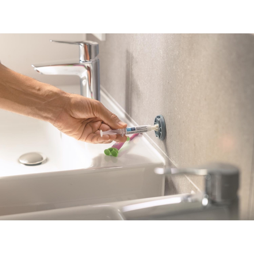 GROHE 41185000 - Conjunto de limpeza para sanita, acabamento cromado brilhante