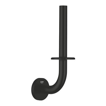 GROHE 411862430 - Suporte para rolo sobressalente de papel higiénico START 116 x 232 mm preto