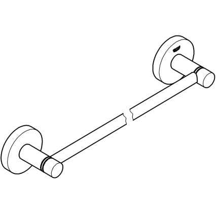 GROHE 41197000 - Toalheiro START 504 mm, cromo polido