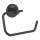 GROHE 412002430 - Suporte para papel higiénico START 119 × 44 mm preto