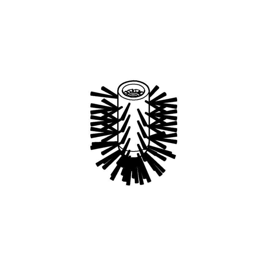 GROHE 41201L00 - Cabeça de escova de substituição START branca