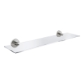 GROHE 41202DC0 - Prateleira de vidro START 530 mm em aço inoxidável