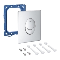 GROHE 42304000 - Botão de descarga SKATE AIR 156 × 197 mm cromo brilhante