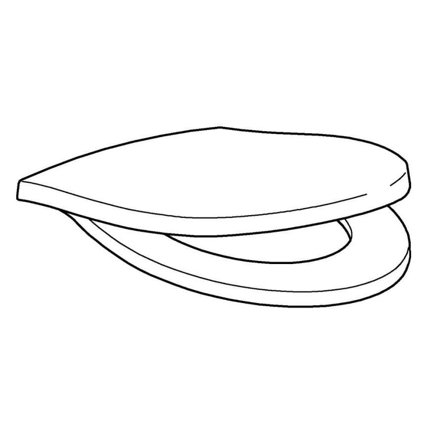 GROHE 42466000 - Assento sanitário RAPID SL branco resistente