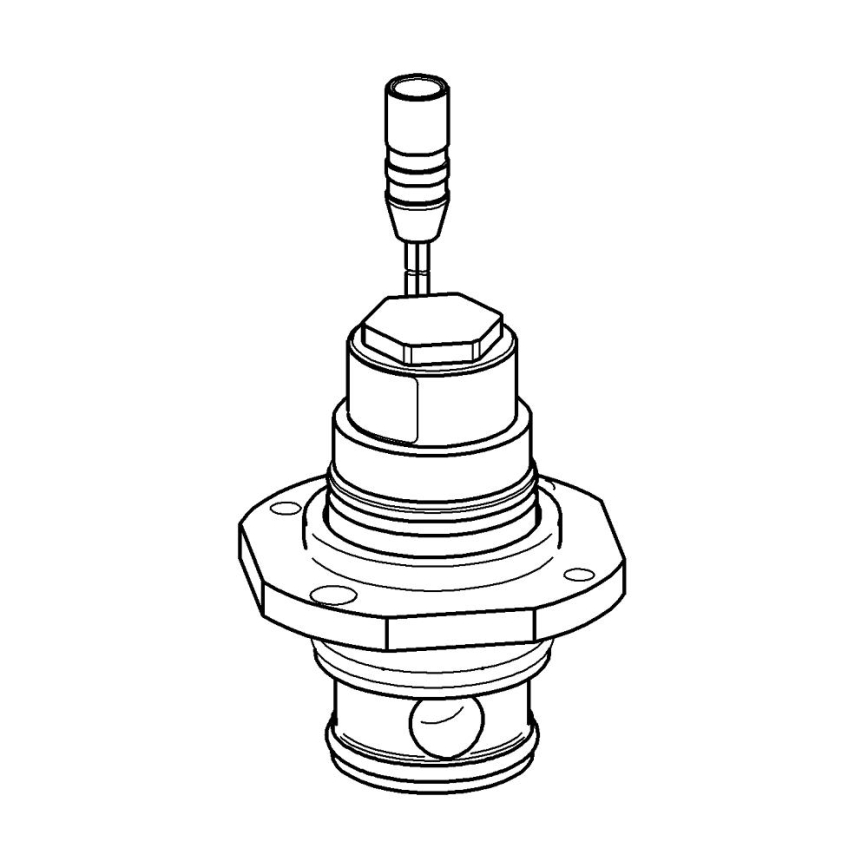 GROHE 42791000 - Válvula magnética com filtro para 37751 cromado brilhante