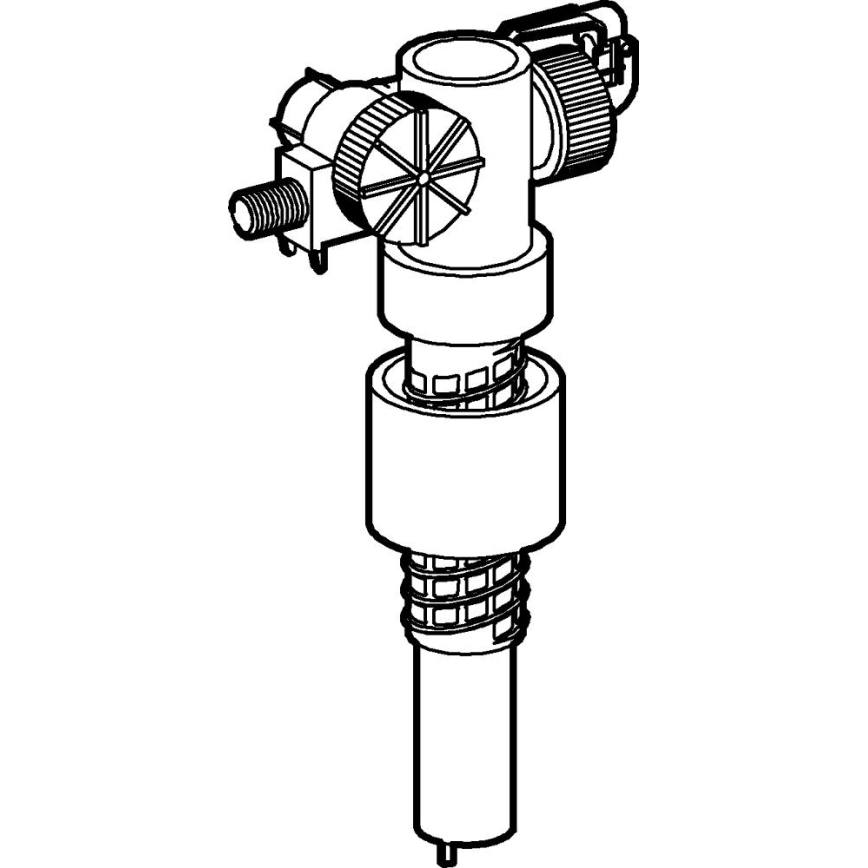 GROHE 43537000 - Válvula de enchimento branca