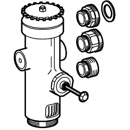 GROHE 43996000 - Válvula de descarga pressurizada RONDO 3”