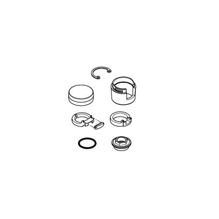 GROHE 46023000 - Alavanca EUROMIX cromo brilhante