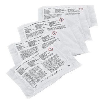 GROHE 4697700M - Removedor de calcário SENSIA ARENA 4 × 80 g branco