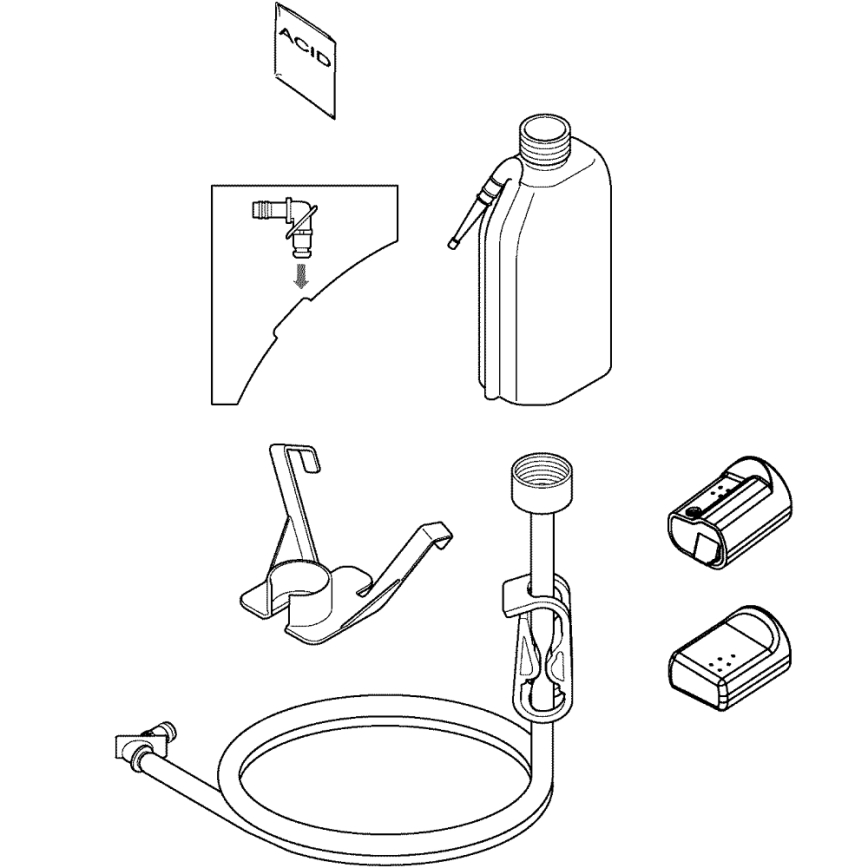 GROHE 46978001 - Kit anticalcário SENSIA ARENA