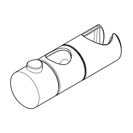 GROHE 48099000 - Elemento guia TEMPESTA 21,8 mm cromo brilhante