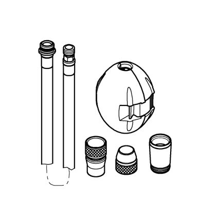 GROHE 48293000 - Flexível de duche UNIVERSAL 1425 mm cromado brilhante