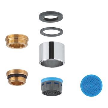 GROHE 6574000 - Arejador M22 × 1 cromado brilhante