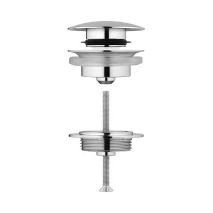GROHE 65807000 - Conjunto de escoamento em cromado brilhante