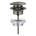 GROHE 65807AL0 - Conjunto de drenagem para lavatórios com transbordamento grafite