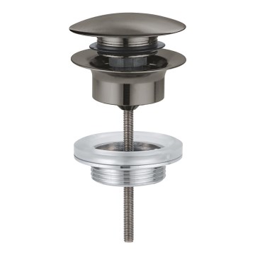 GROHE 65807AL0 - Conjunto de drenagem para lavatórios com transbordamento grafite